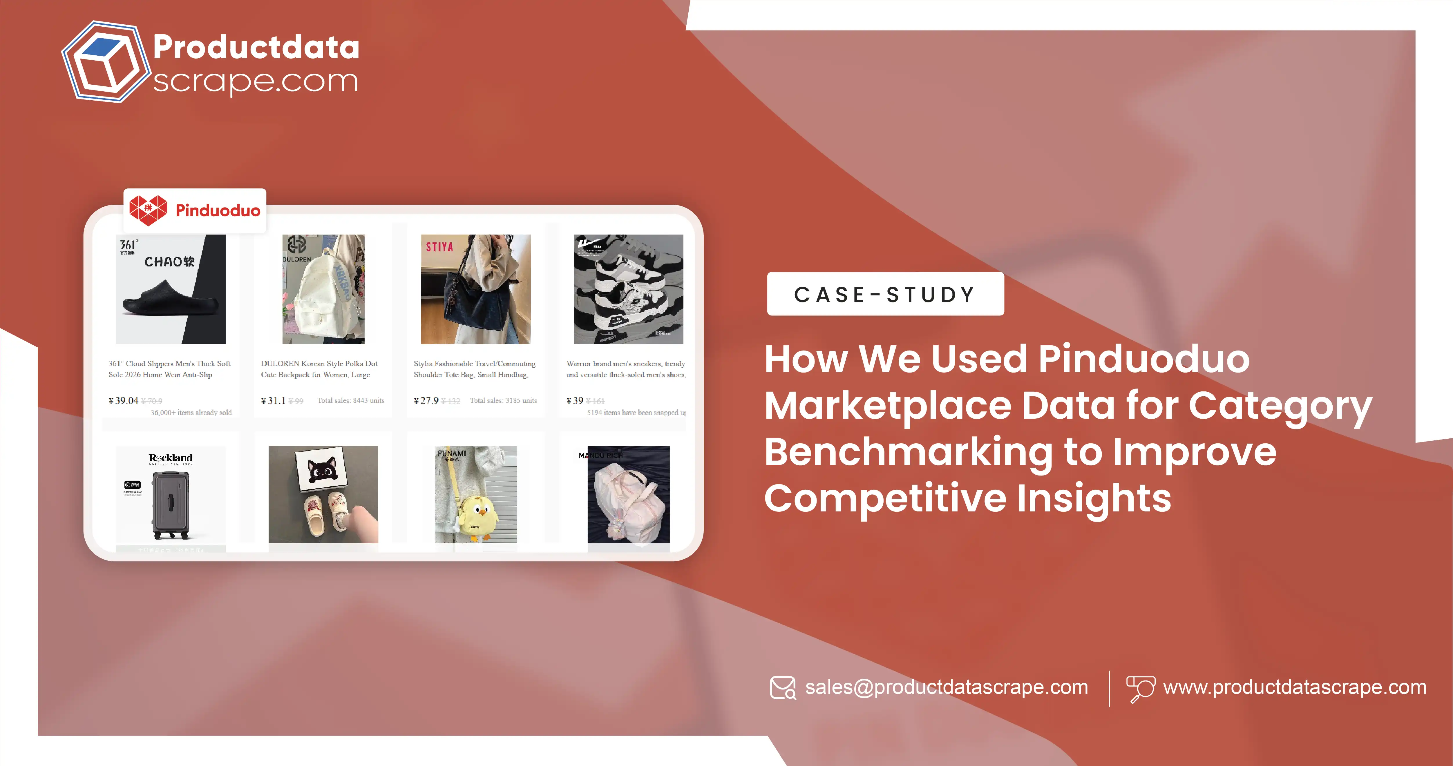 How We Used Pinduoduo Marketplace Data for Category Benchmarking to Improve Competitive Insights